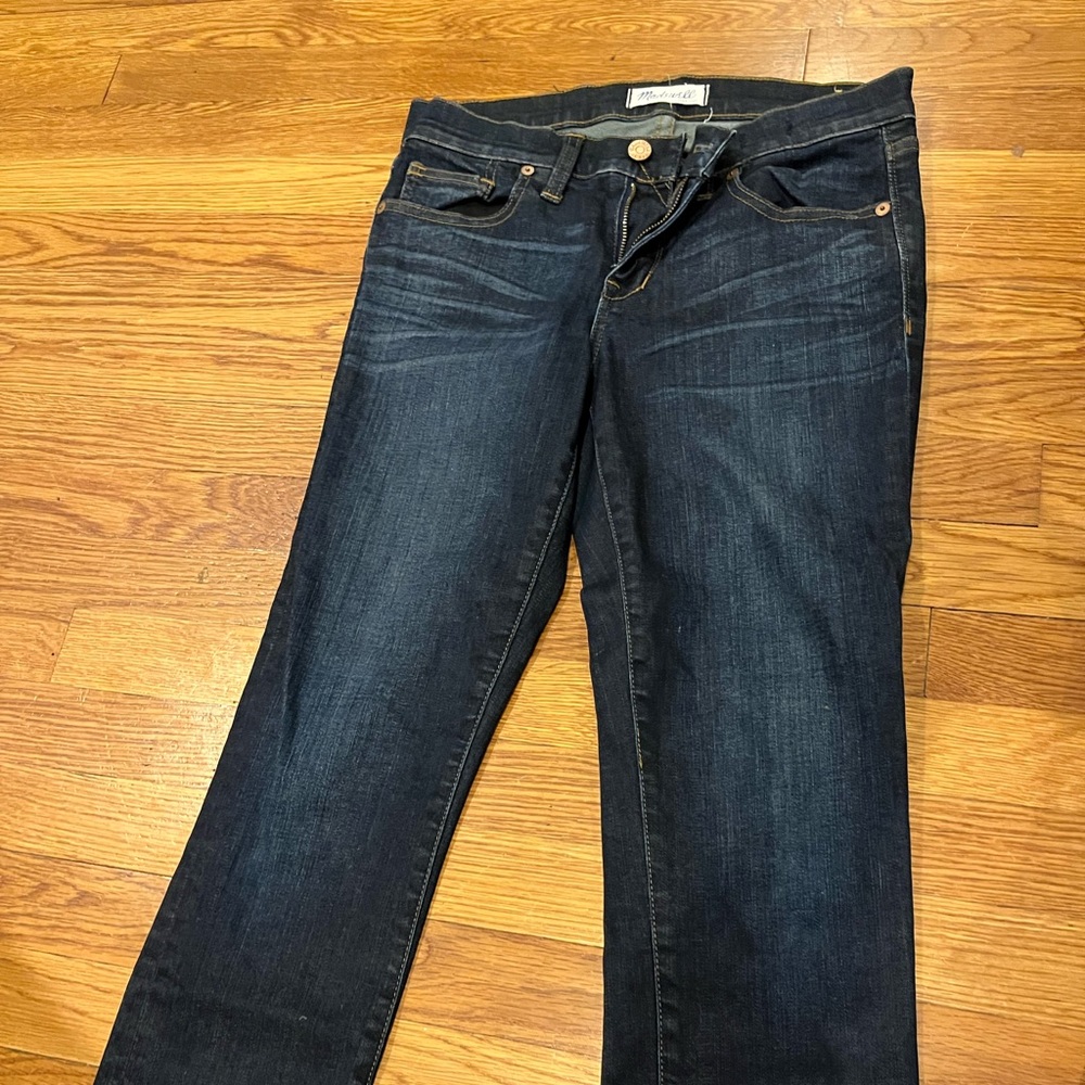 Madewell skinny skinny crop sz 27